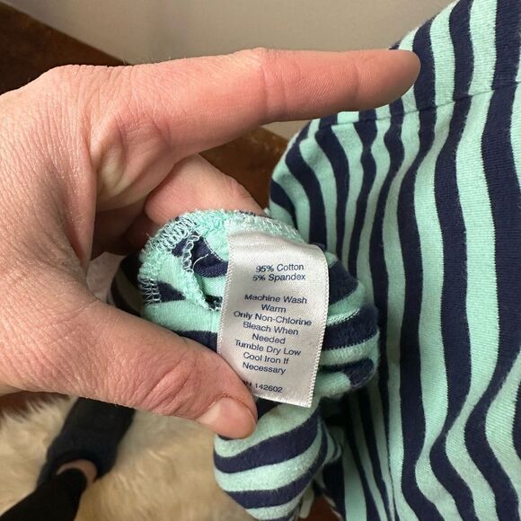 [Sail to Sable] Blue Stripped Maxi Dress - Size Large - Picture 5 of 6